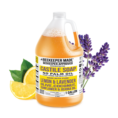 1 GALLON LIQUID NATURAL CASTILE SOAP