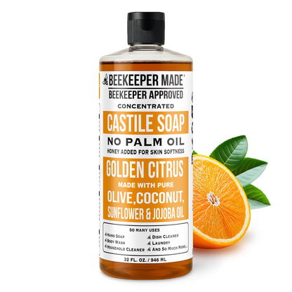 32 OUNCE LIQUID NATURAL CASTILE SOAP