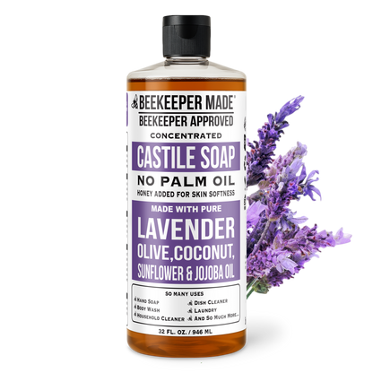 32 OUNCE LIQUID NATURAL CASTILE SOAP