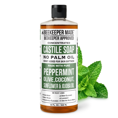 32 OUNCE LIQUID NATURAL CASTILE SOAP