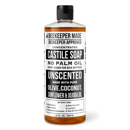 32 OUNCE LIQUID NATURAL CASTILE SOAP